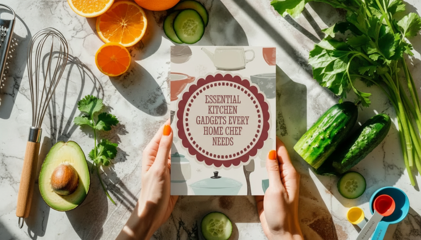 Essential Kitchen Gadgets + Printable Meal Prep Checklist